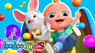 𝑵𝑬𝑾 Bunny Hop  Baby Songs and Kids Songs with LooLoo Kids [upl. by Yrem]