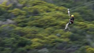 Catalina Island zipline [upl. by Johppah]