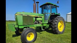 1980 John Deere 4840 with 2163 Hours Sold for Record Price on Iowa Farm Auction 92624 [upl. by Ahseem]