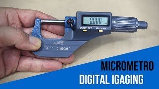 Micrometro Milesimal Digital Igaging [upl. by Teeniv]