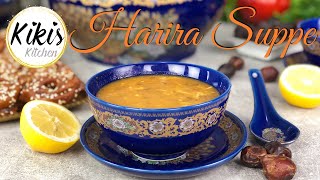 Harira Suppe sehr lecker und einfach  marokkanische Fastensuppe  Ramadan Rezept  Suppe  2 [upl. by Notsahc]