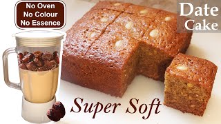 Date Cake Recipe  Moist Date Cake  New Year amp Christmas Special Cake Recipe [upl. by Yonit]