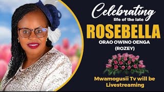 CELEBRATING LIFE OF THE LATE ROSEBELLA ORAO OWINO OENGA [upl. by Mayrim]