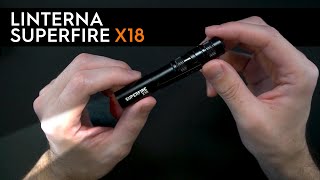 Linterna SUPERFIRE X18 [upl. by Wilburt]