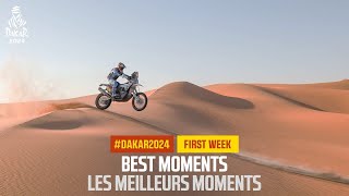 First week highlights  Dakar2024 [upl. by Meean]