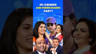 IPL Team Owners 2024 KKR SRH MI RR amp More🤯🔥shorts ipl2024 [upl. by Cedric]