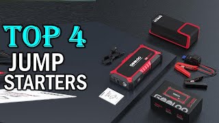 Top 4 BEST Car Jump Starter 2024  BEST Car Jump Starter Reviews [upl. by Nage]