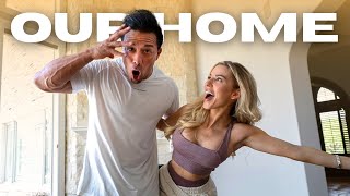 WE BOUGHT A HOUSE Empty House Tour [upl. by Ahsekad337]