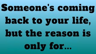 God Message Today Someones coming back to your life but the reaso 💌 God message  Divine Voices [upl. by Eberly]