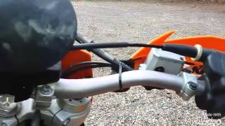 Carburazione ktm 125 exc 2011keihin 38EnduroVarese [upl. by Mannes]