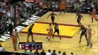 Dwyane Wade MONSTER Block on Steve Nash amp LeBron James Fancy Layup in HD [upl. by Curnin]