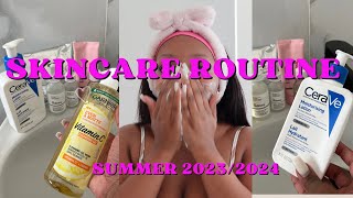 My 2024 Skincare Routine for combination skin  Drugstore skincare routine  South African YouTuber [upl. by Allemat]