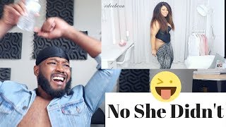 Cant Believe I Couldnt Fit Into A HampM Plus Size Try On Haul  Edee Beau  REACTION [upl. by Amhser884]