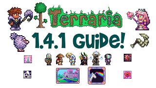 Terraria 141 Guide New Items Summoner Gear Vanity Sets Princess NPC amp more [upl. by Leissam]