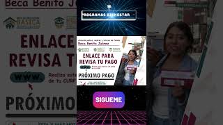 📌🚨Enlace para consultar mi saldo y cuando pagan el segundo depósito de la Beca Benito Juárez💵 [upl. by Ellenej]