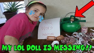 Leprechaun Elf On The Shelf Took My LOL Dolls [upl. by Madi406]