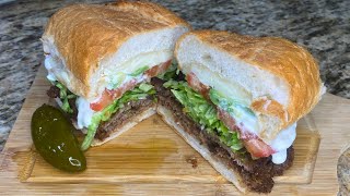 Torta de Milanesa  Torta  Como hacer Milanesa de Res  Milanesa De Res [upl. by Anairuy]