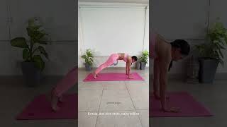 Aprende el saludo al sol C que se practica en yoga con este video simple y muy fácil de seguir😍 [upl. by Leelahk]