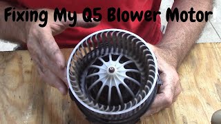 Audi Q5 Blower Motor Not Working [upl. by Ahcilef]