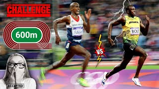 Mo Farah Challenged Usain Bolt  600m Race 🥶  யாரு win பண்ணுவாங்க ❓ [upl. by Eliga]