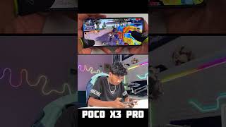 Poco x3 pro 60fps screen recording and 120hz 360hz smooth display free fire handcam gameplay 4k [upl. by Verlie113]