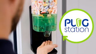 Moldex PlugStation TouchFree earplug dispenser [upl. by Kind341]