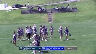 Womens Lacrosse vs Eastern Oregon [upl. by Goodyear958]