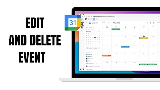 How To Edit and Delete Event on Google Calendar [upl. by Shepard806]