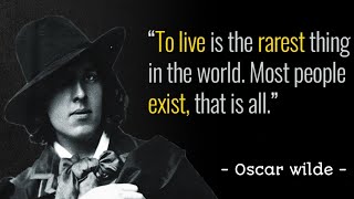 Quotes by Oscar Wilde for a deeper understanding of this world [upl. by Hapte]