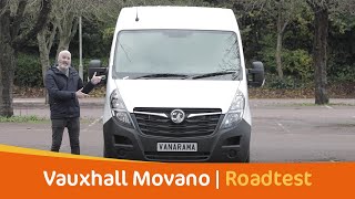 Vauxhall Movano Large Panel Van Review  Tom Roberts Van Review  Vanaramacom [upl. by Orest]