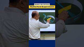 quotRutherford’s experiment RutherfordExperiment PhysicsRevolution AtomicTheory Science [upl. by Einalam]