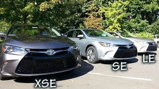 Comparing 2015 Camry Models  How to Pick Your Trim Level [upl. by Eneg897]