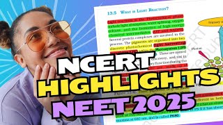 NCERT HIGHLIGHTS Biology  Strategy for Neet 2025  Re neet 2024 latest news neet2025 reneet [upl. by Ainoet]