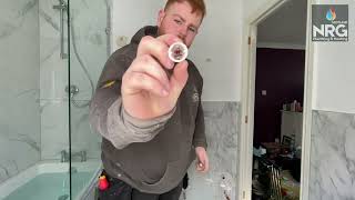 HOW TO FIT A TOWEL RAIL EASILY  Fraser Hoehle Vlogs [upl. by Legir]