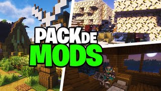 PACK de MODS ESENCIALES para MINECRAFT 121  ¡MODPACK SIN LAG [upl. by Colas990]