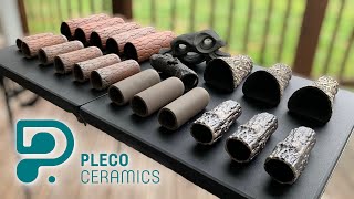 Unboxing Various Plecoceramics Pleco Breeding Caves [upl. by Hosfmann]