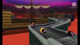 Mario Kart DS  Airship Fortress Reversed [upl. by Jaclyn]