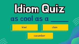 QUIZ 10 English Idioms in 5 Minutes  idiomatic expressions with meanings and examples [upl. by Ela]