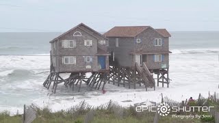 Rodanthe home falls into the ocean [upl. by Darra928]