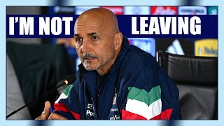 CONFIRMED Spalletti STAYS until the World Cup   The aftermath of Italy vs Switzerland euro2024 [upl. by Anilesor]