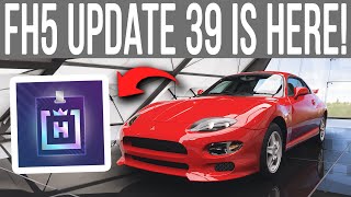 Forza Horizon 5 UPDATE 39 NEW CARS amp HUGE FEATURE IS BACK [upl. by Hardunn]