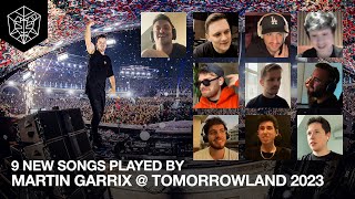 GUESSING 9 IDs PLAYED BY MARTIN GARRIX  TOMORROWLAND 2023 [upl. by Enialedam]