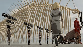 Attack on Titan Size Comparison [upl. by Hteazile]