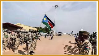 300 SSPDF Soldiers Airlifted to Goma Eastern DR Congo on PeaceKeeping Mission [upl. by Cornelia366]