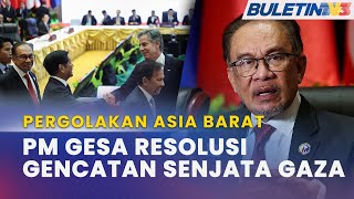 PERGOLAKAN ASIA BARAT  Malaysia Desak AS Segerakan Genjatan Senjata Tiga Fasa [upl. by Der110]