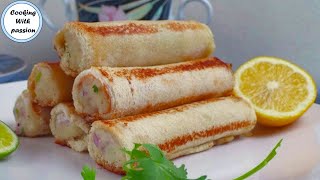 Potato Bread Rolls With amp Without Cheese  potato stuffed bread roll recipe  easy Indian snacks [upl. by Lemrahc515]