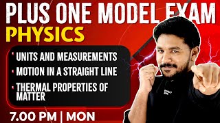 Plus One Physics  Units amp Measurements Motion in a Straight Line Thermal Properties Of Matter [upl. by Dawson]