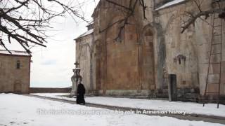 Gandzasar Monastery an ancient treasure made safe in Nagorno Karabakh [upl. by Ardnuaek]