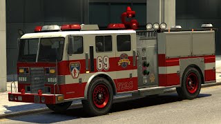 GTA 4  MTL Fire Truck [upl. by Ellerd]