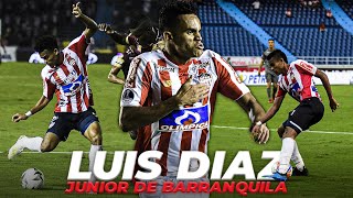 TODOS LOS GOLES DE LUIS DIAZ EN EL JUNIOR DE BARRANQUILLA [upl. by Amrak]